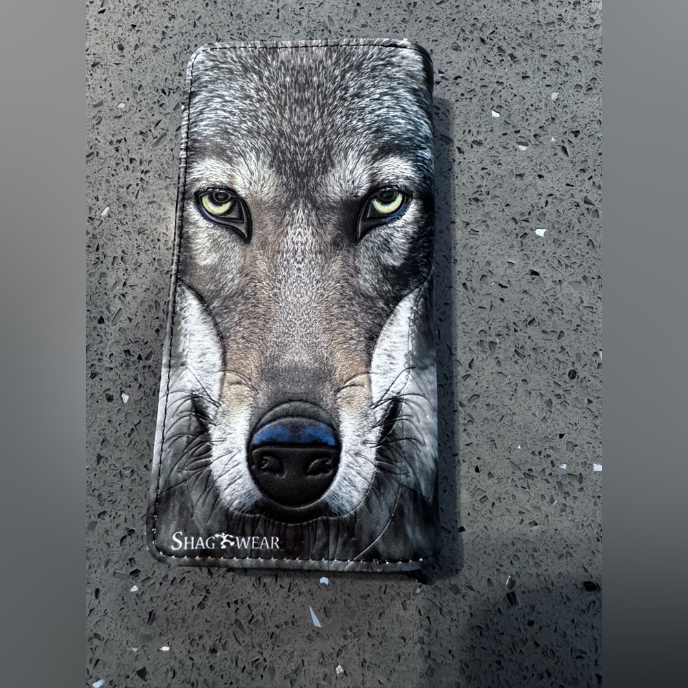 Shagwear Canada Black Leather Wallet